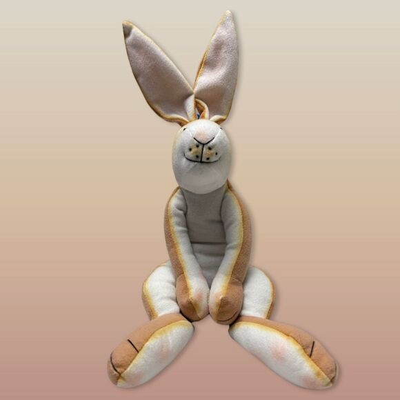 1995 VTG Guess How Much I Love You? Tenth Anniversary Plush Big Nut Brown Hair - Picture 1 of 4